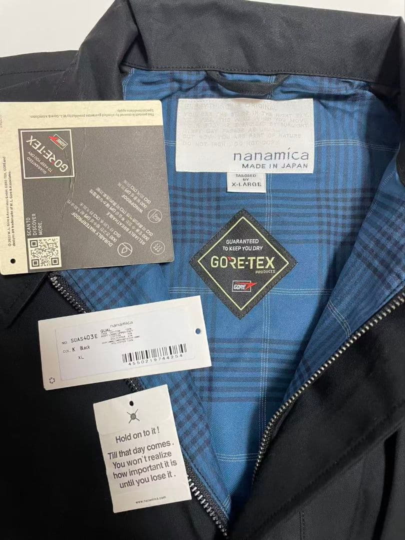 ジャケット・アウター nanamica GORE-TEX Crew Jacket