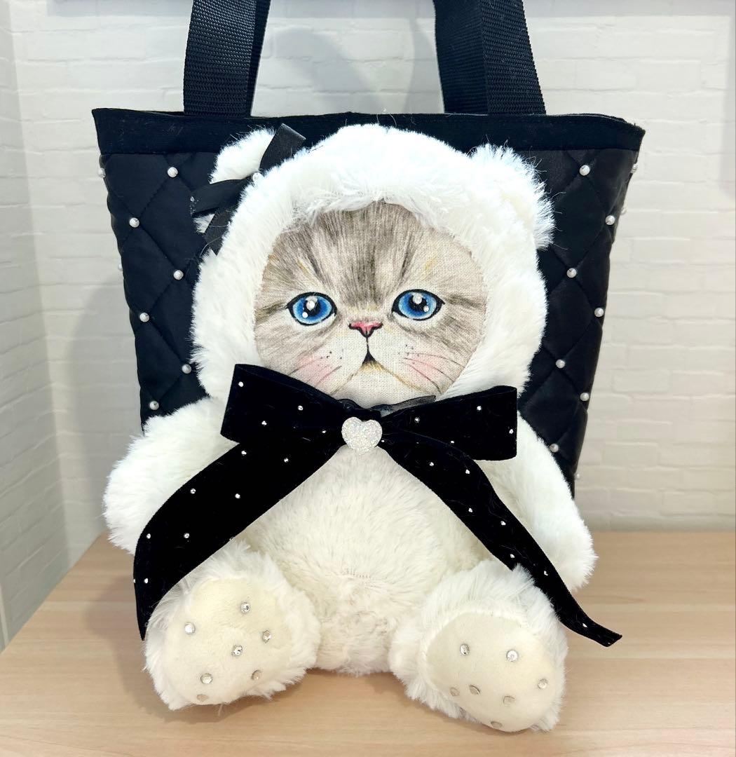 m*e様 コヤンイサムチョン ルミちゃん パールトートバッグ