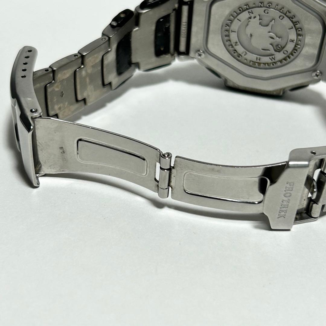 稼働 /新品電池 PROTREK HUNTINGWORLD PRT-1400