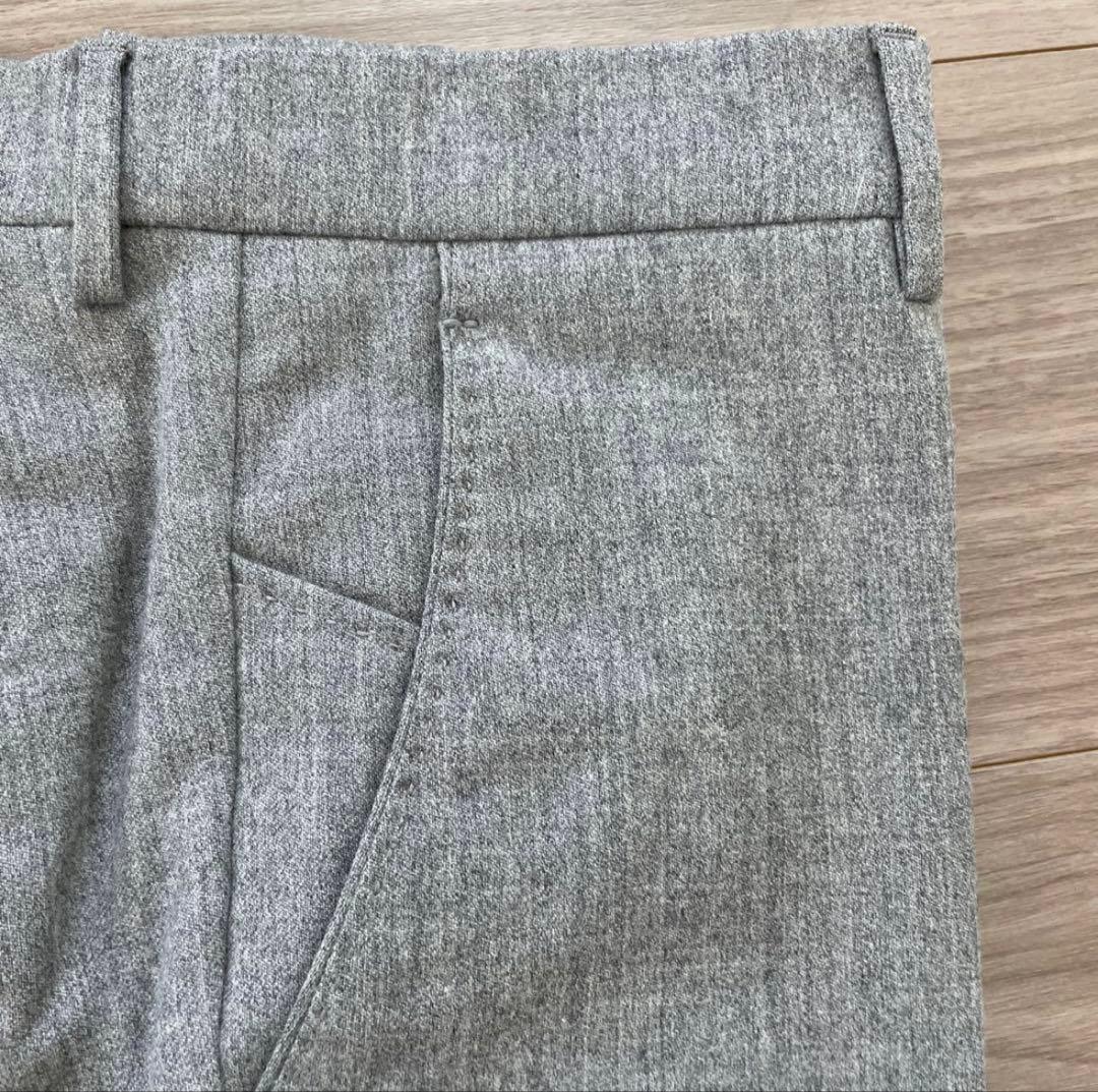 【極美品】Berwich サイズ48 高級生地REDA社製　グレー系