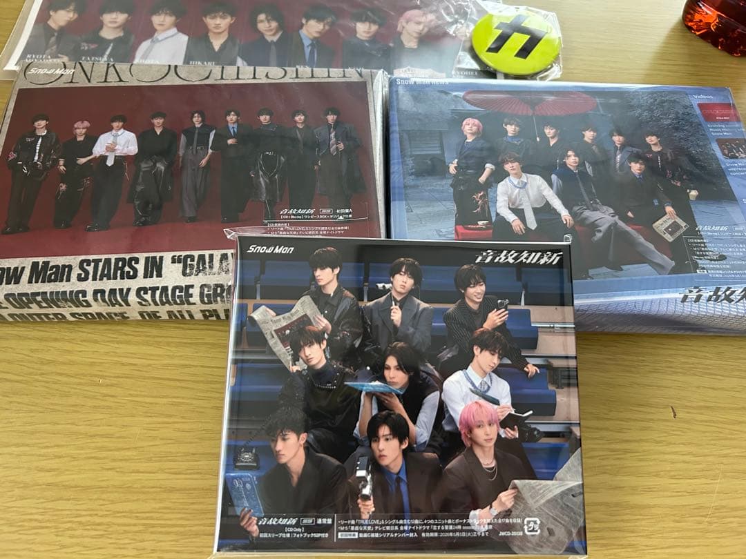  Man 音故知新　3形態CD＋Blu-ray 特典付き シリアル未使用