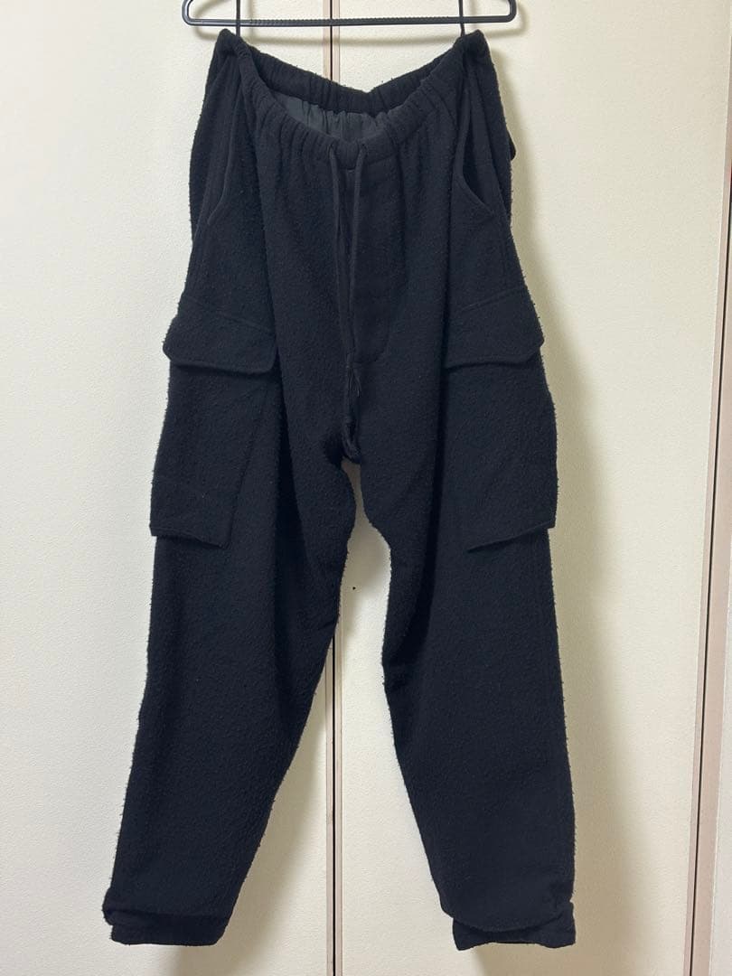 COMOLI コモリ 23aw 縮絨ウール 6Pパンツ size3