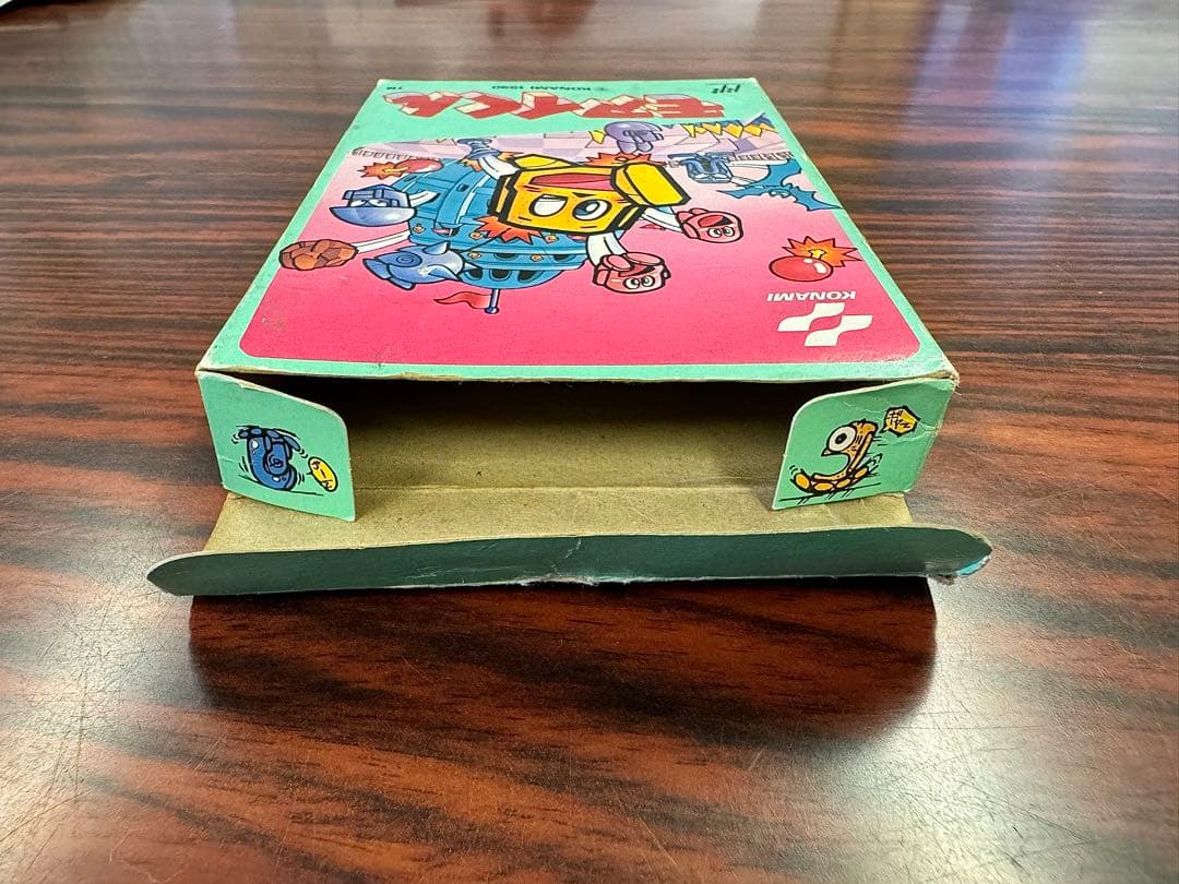 モアイくん 箱 説明書 ハガキ付き ファミコン FCコナミ KONAMI レア