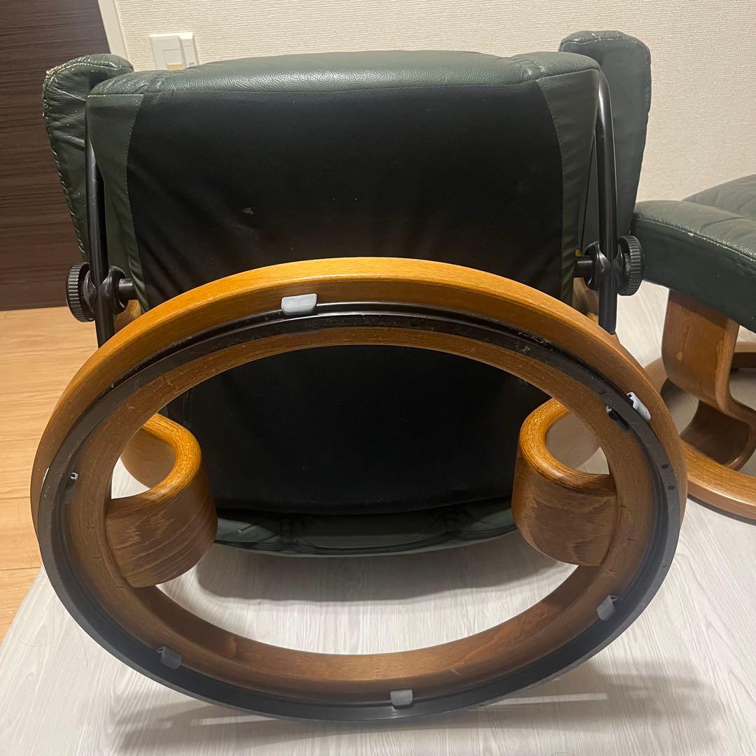 エコーネス ストレスレス リクライニングチェア & オットマン