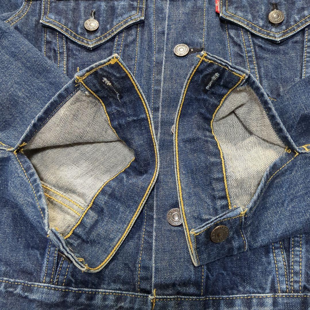 ✨90s！ビッグE！濃紺✨LEVI'S 71557 38 日本製 デニムJKT