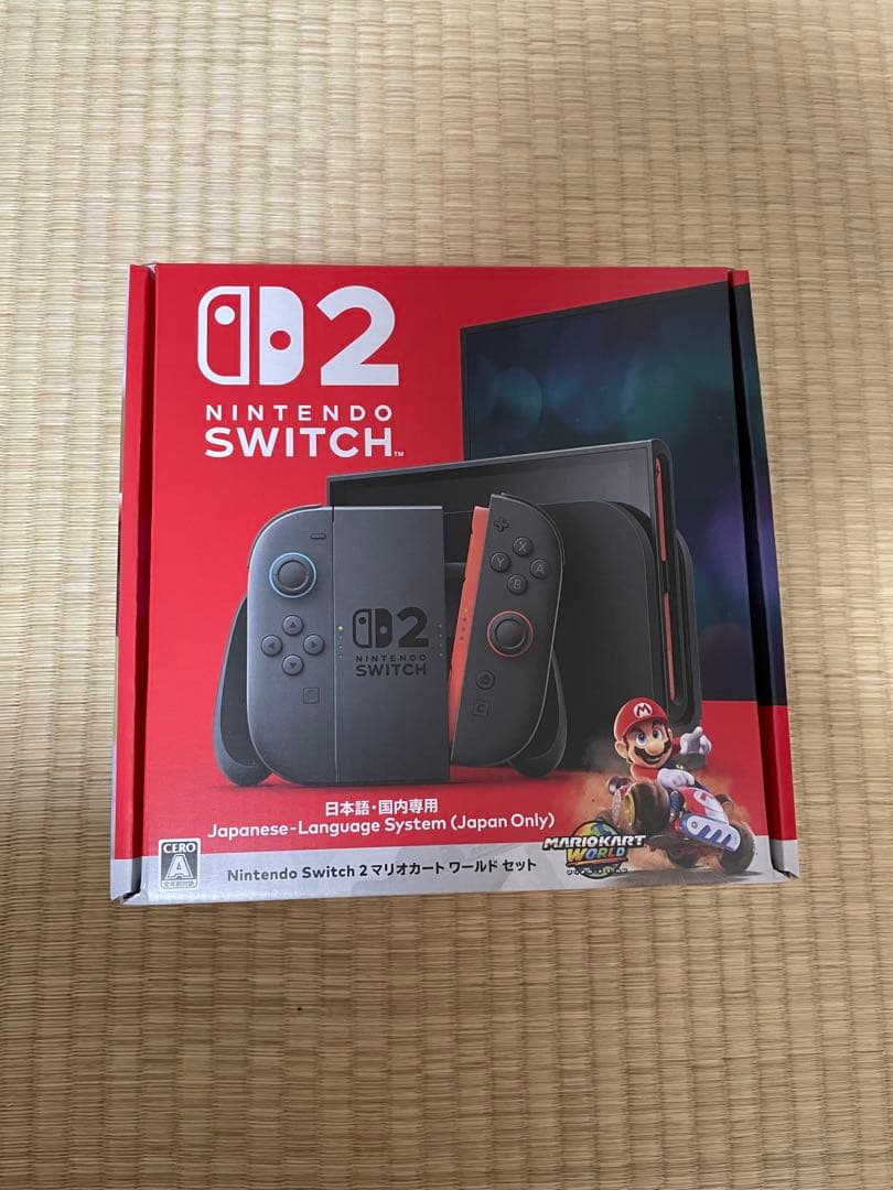 【新品未開封】Nintendo Switch 2本体＋マリオカートワールドセット