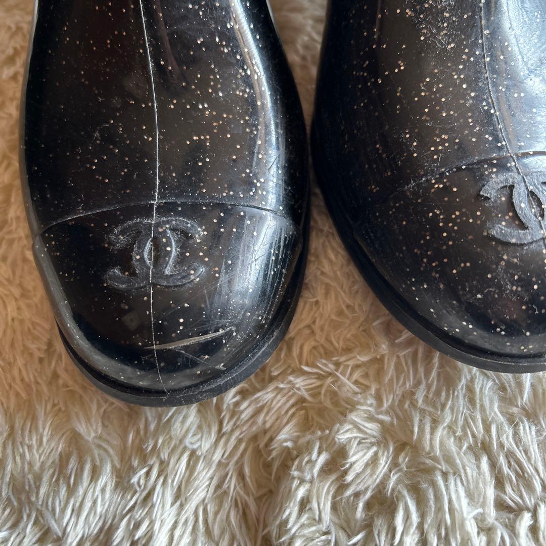 CHANEL レインブーツ　39