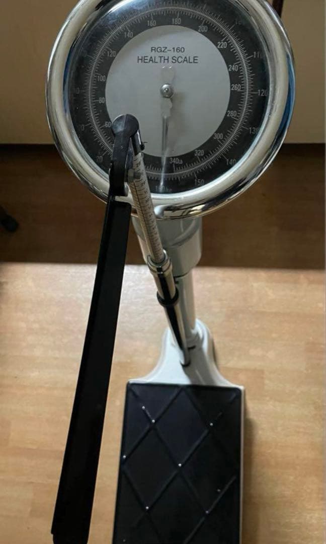 レトロ身長体重計