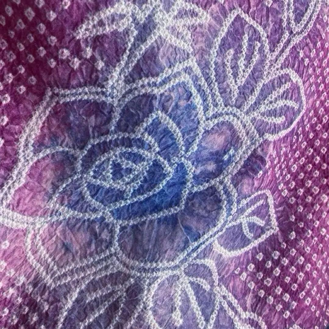 ゆり　やまと誂　有松鳴海絞り浴衣　絞り浴衣　薔薇　No.33-120