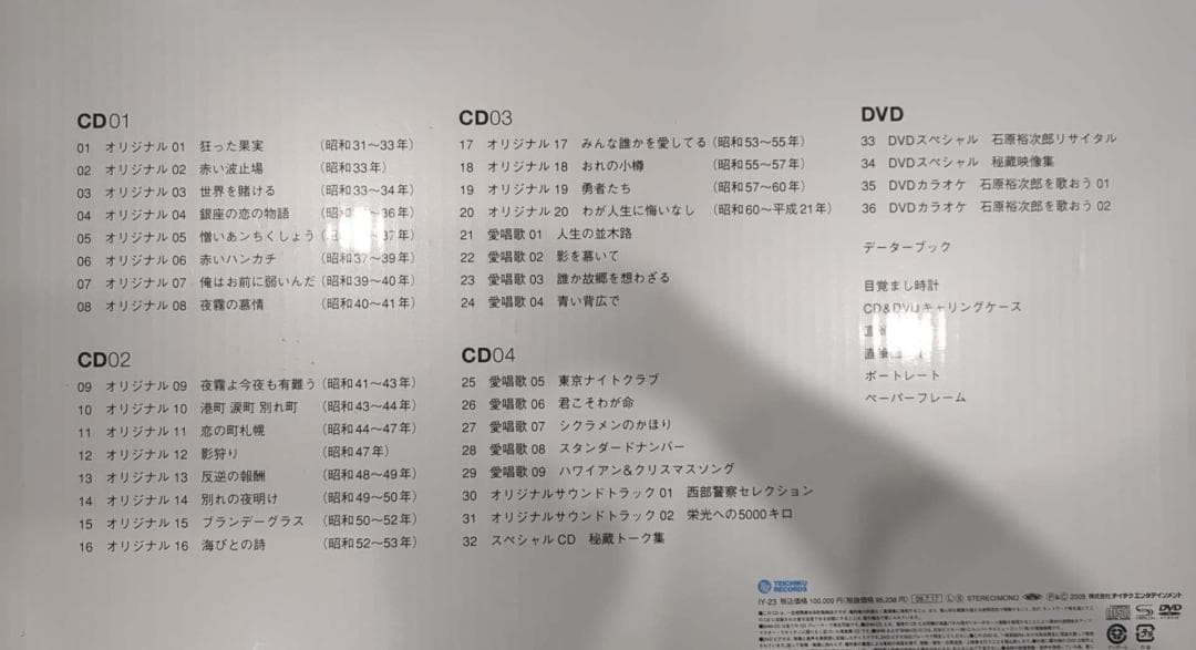 23回忌記念商品「石原裕次郎」