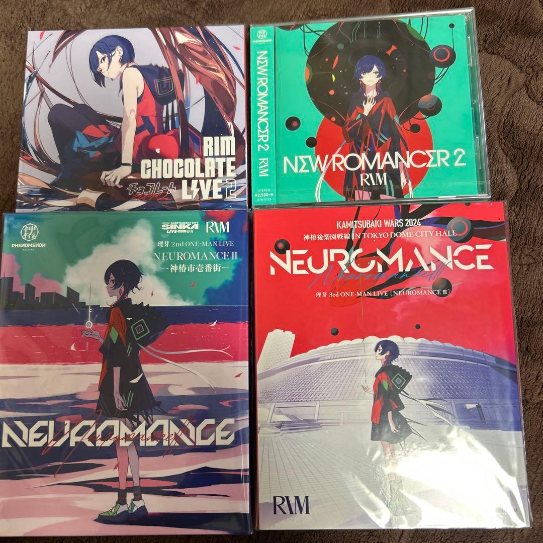 理芽　CD LIVE Blu-ray