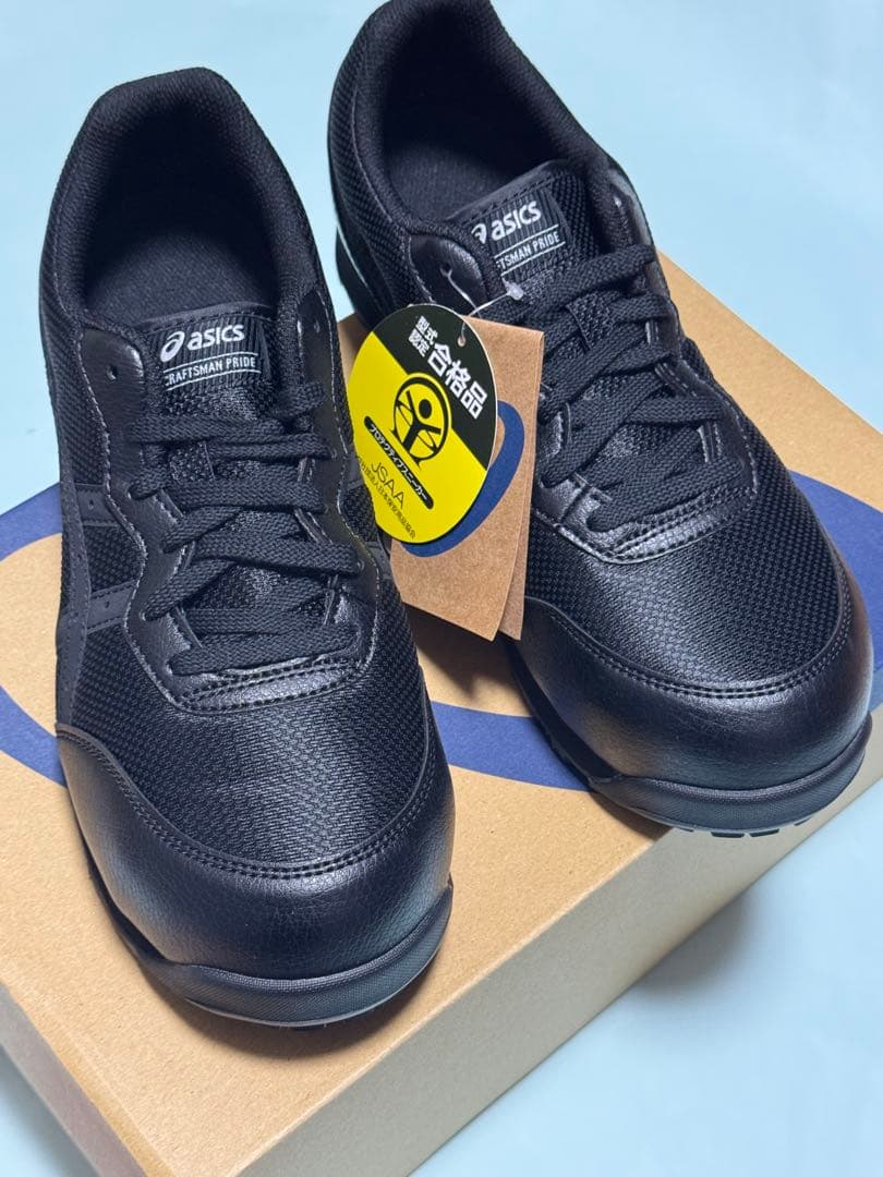 新品未使用品asicsアシックス安全靴CP201 JSAA 26cmブラック