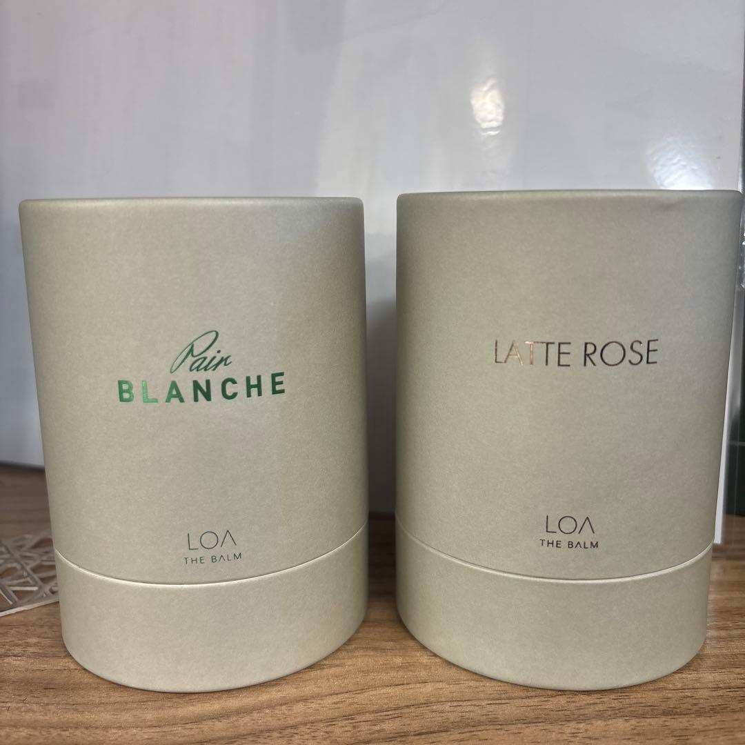 新品　LOA ザ　バーム　ラテローズ　ブランシュ　セット販売
