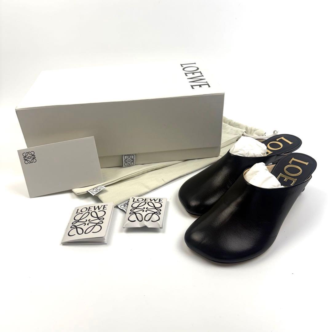 【現行✨新品未使用】LOEWE ロエベ トイ ミュール ブラック パンプス
