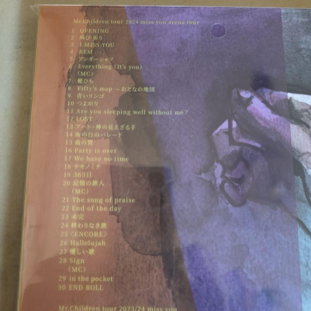 Mr.Children/miss you LIVE〈2枚組〉