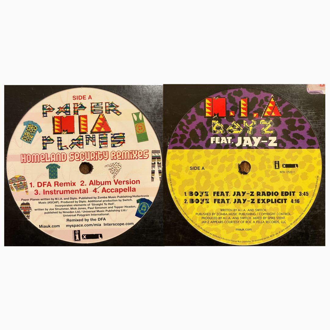 M.I.A. レコード 2枚セット Record vinyl