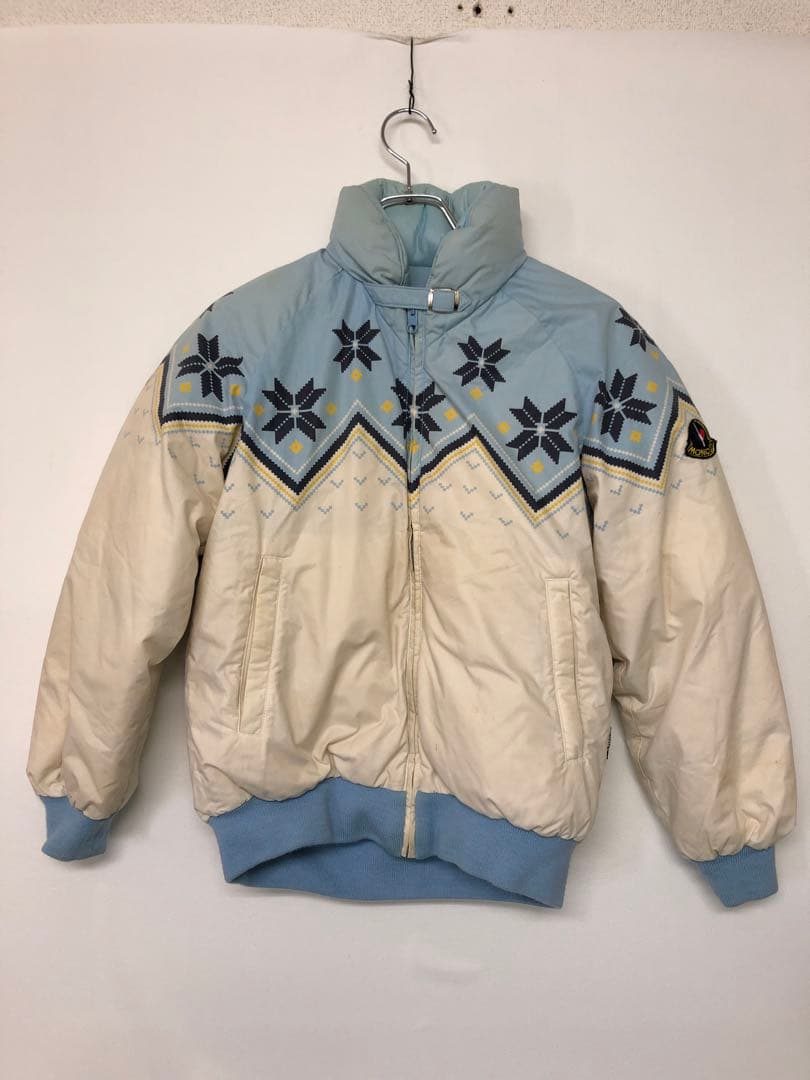 スキー OLD MONCLER asics 80s ARCHIVE SKI JACKET