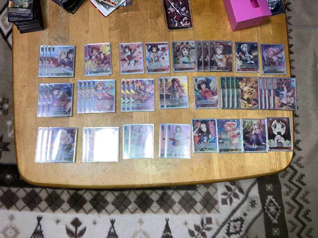 碧*様 ヴァイスシュヴァルツ　バンドリ　フルホイル　フルレア　4宝4扉