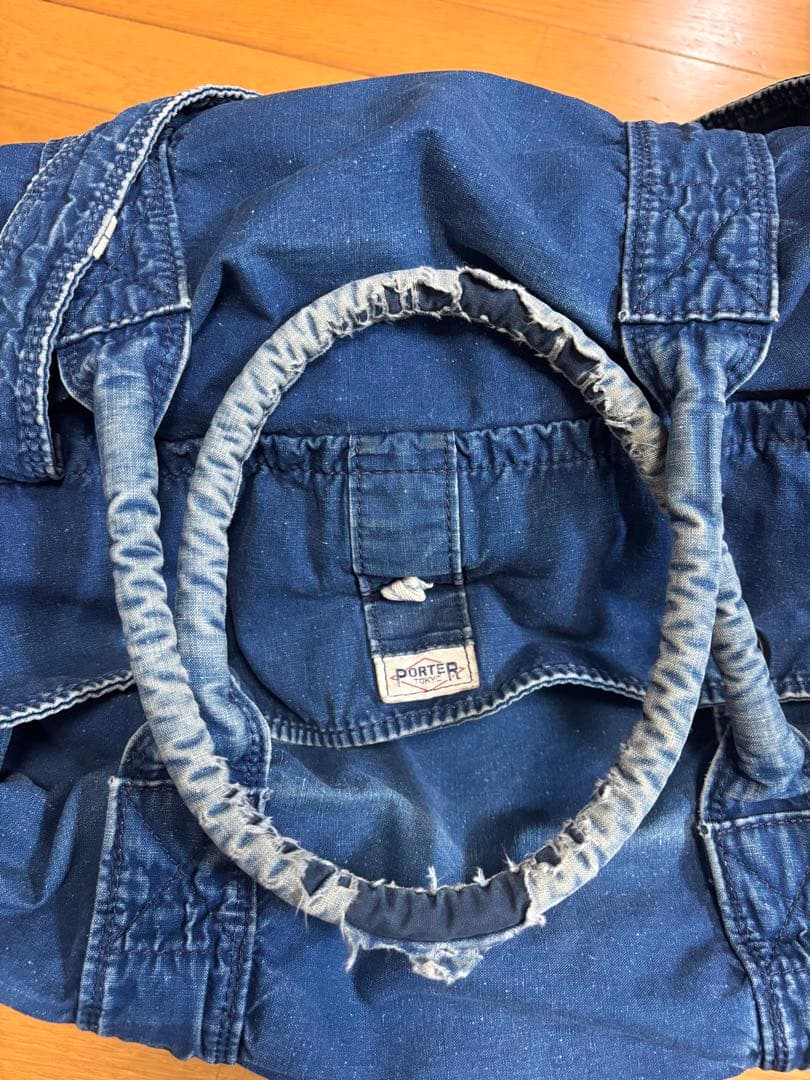 [スペシャル]初期 PORTER 吉田カバン デニムボストンバッグ 藍染