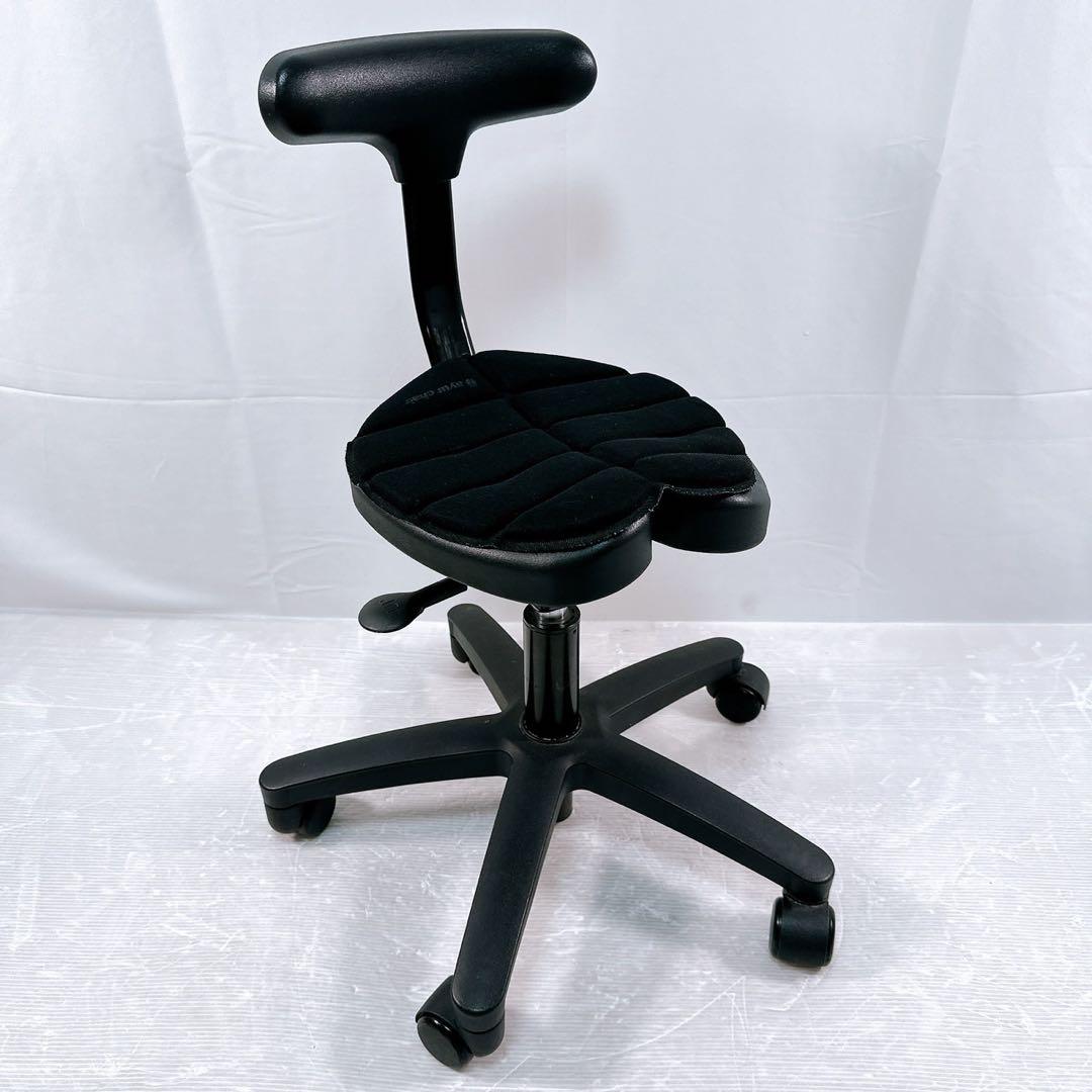 アーユルチェア オクトパス ブラック ayurchair 体圧分散マット付き