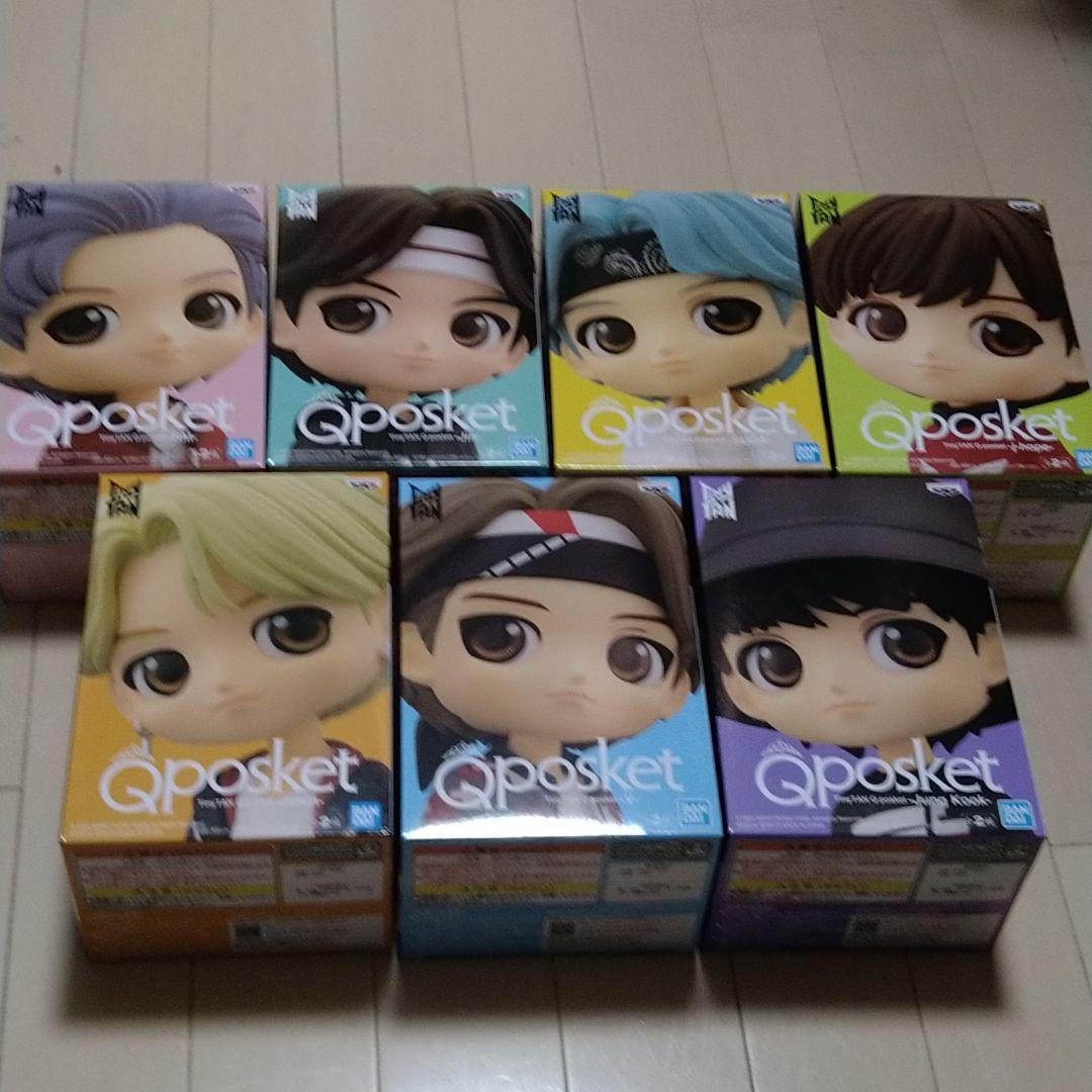 BTSフィギュア7体セットAタイプ