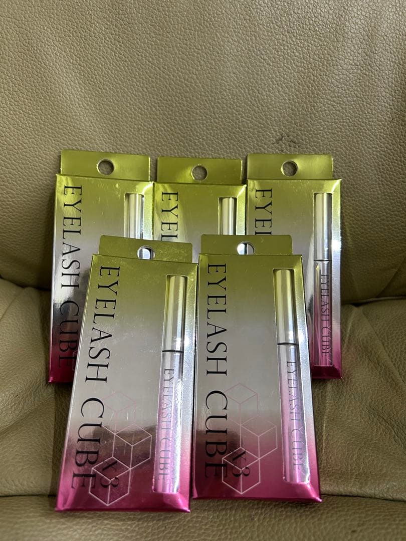 モンゴ流まつげ美容液EYELASH CUBE（アイラッシュキューブ）×5個