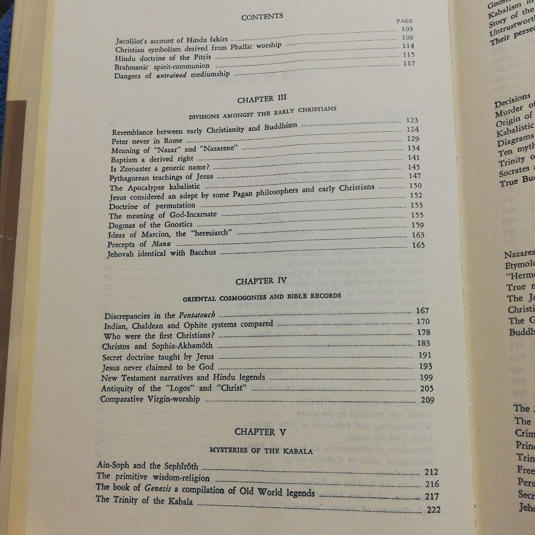 洋書 ISIS UNVEILED by H.P. Blavatsky