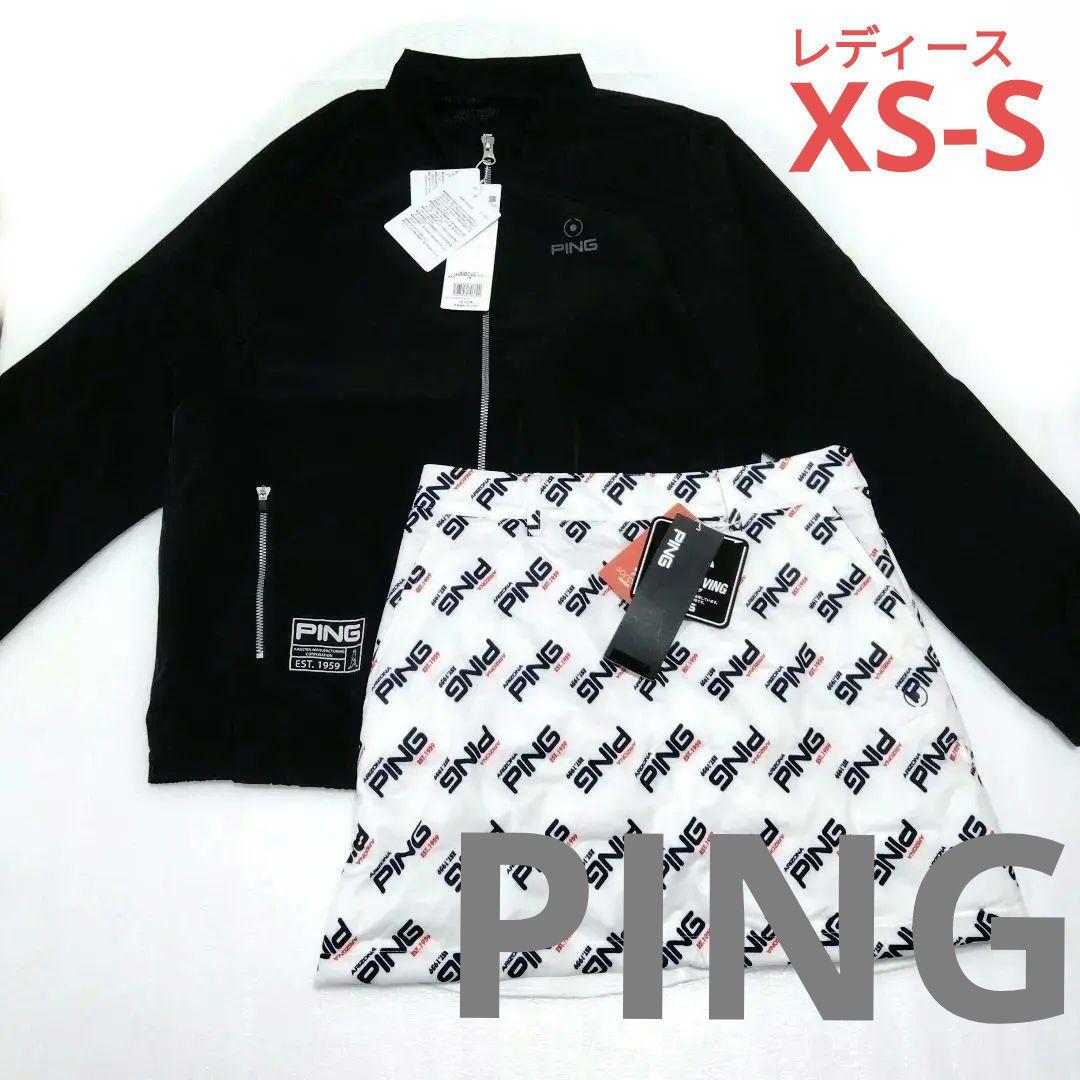 【新品タグ付♡】PING♡ ジャケット&中綿スカート♡セットS-SS ゴルフ♡