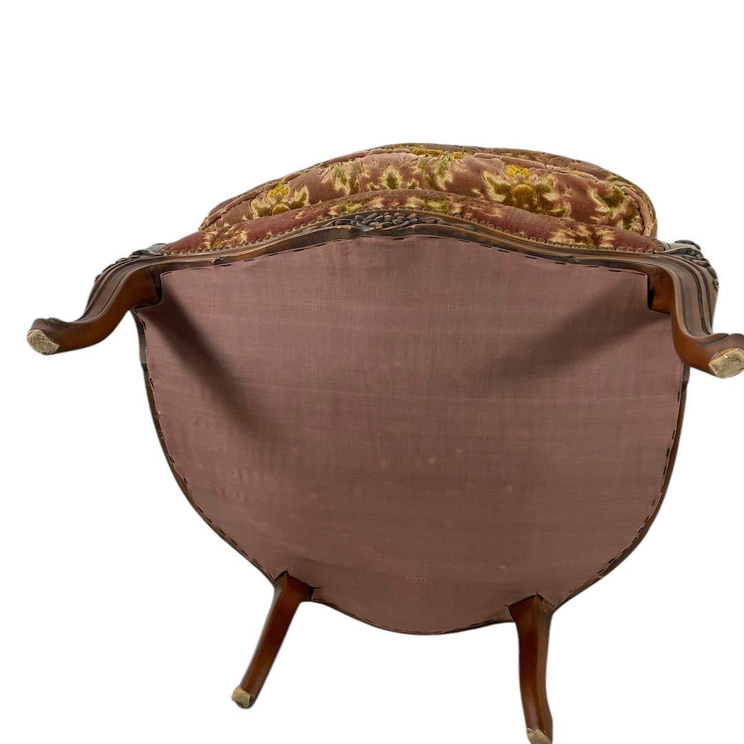 ひまわりサンサン　 HR383 【美品】DOMANI ルイ15世 カリモク