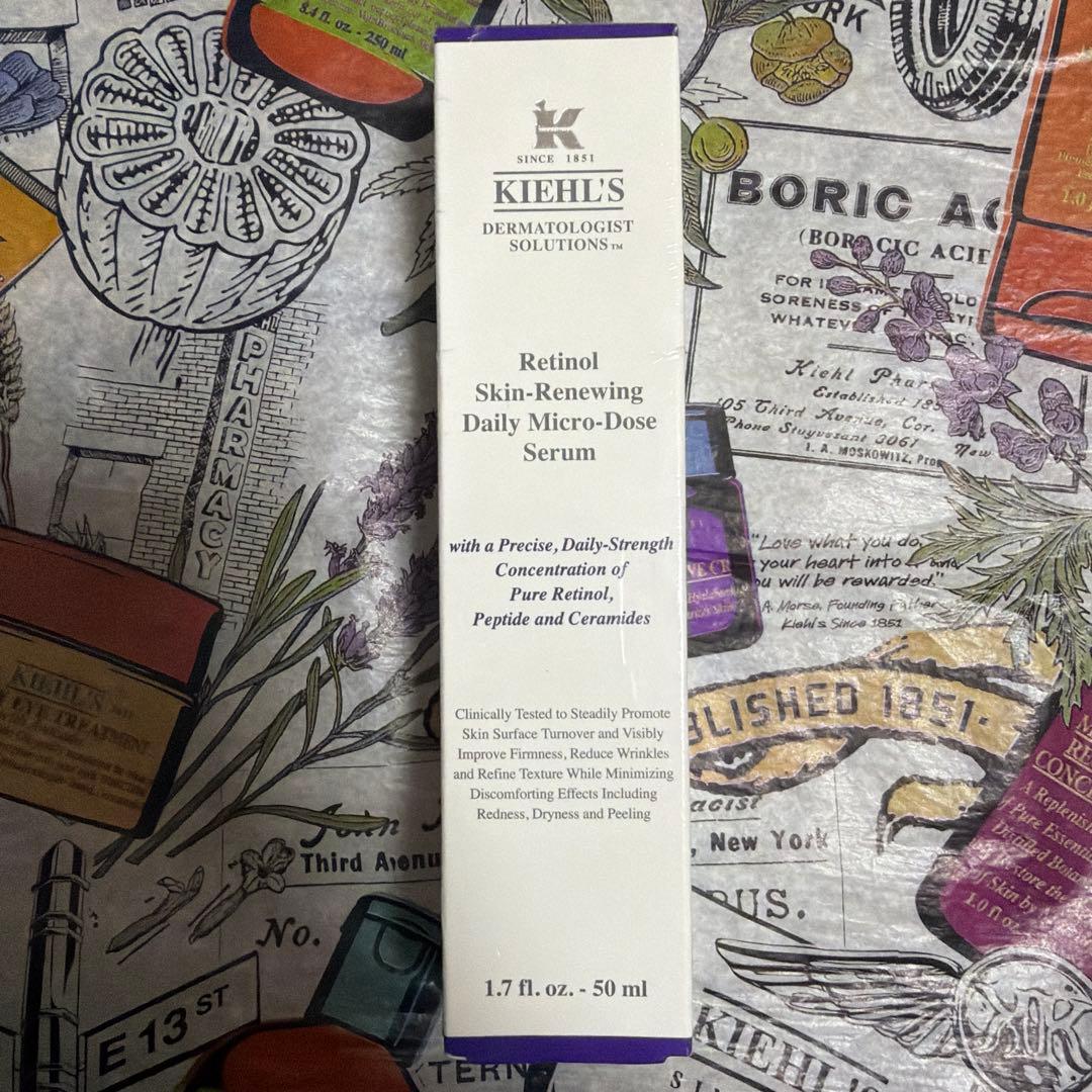 美容液 KIEHL'S Retinol Skin-Renewing Serum 50ml