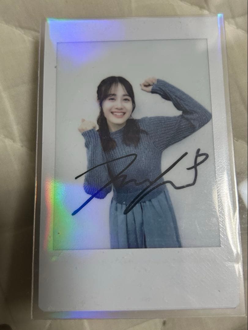 り*う様 伊藤美来直筆サイン入り撮り下ろしチェッキ