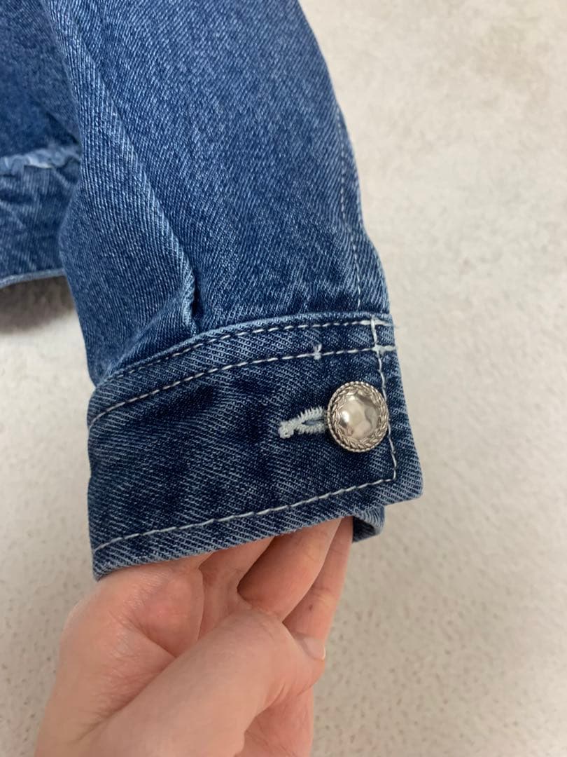 【紫陽花】Everyday Denim Jacket Sサイズ