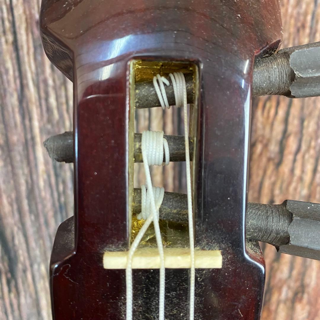 沖縄三線 真壁型 人工蛇革 三線 沖縄 伝統楽器 和楽器