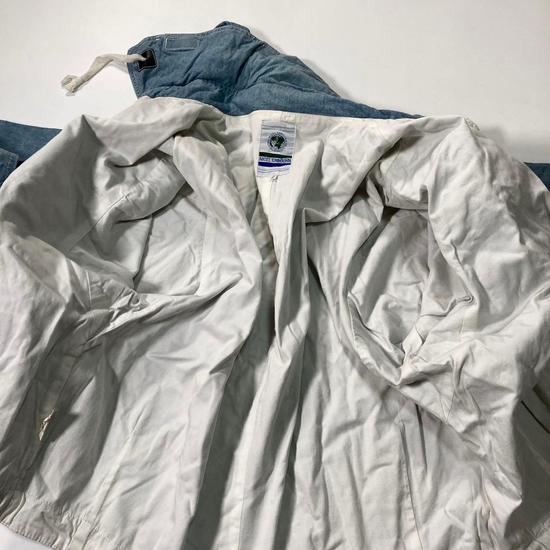 Nigel Cabourn ナイジェルケーボン ジップパーカー 2 デニム