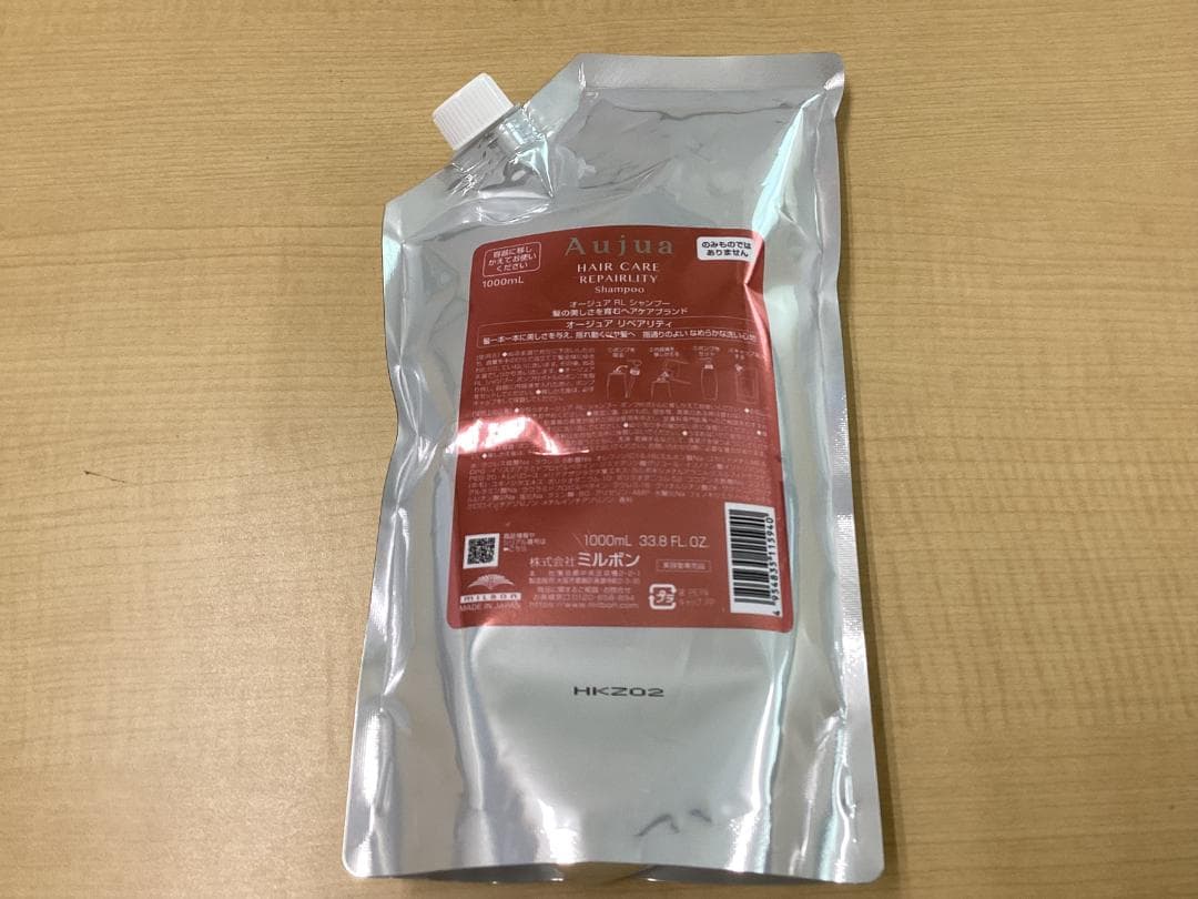 Aujua ヘアケア シャンプー　リペアリティ 詰め替え用 1000ml