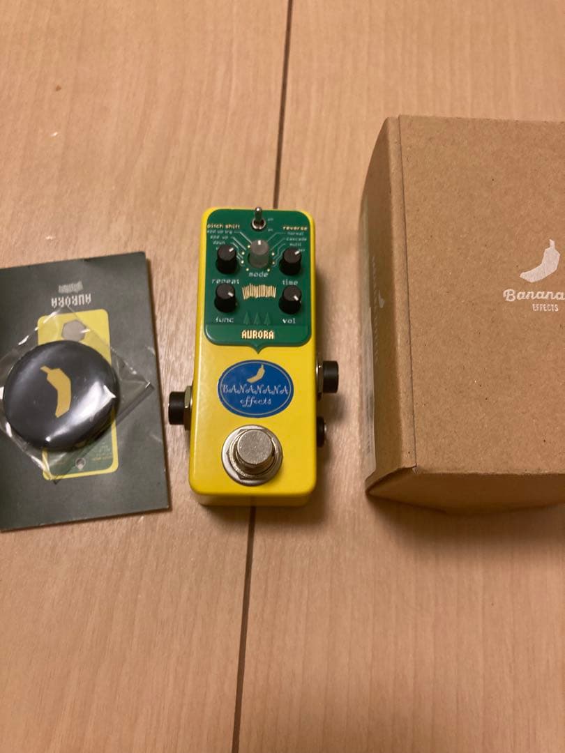 グリッチディレイ　Bananana Effects Aurora