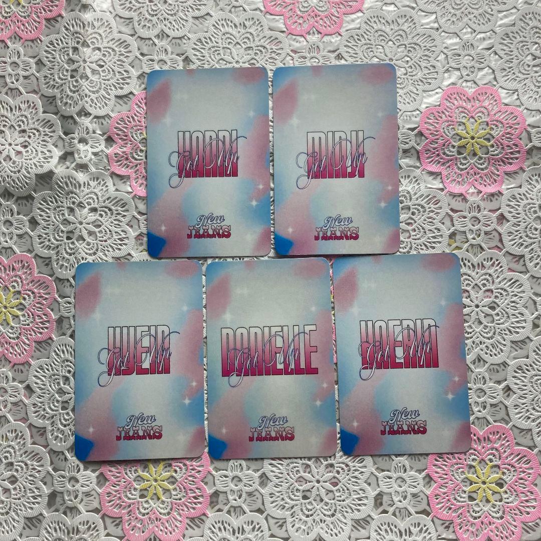 NewJeans 人気歌謡 サノク Get Up 公開放送 トレカ 5枚