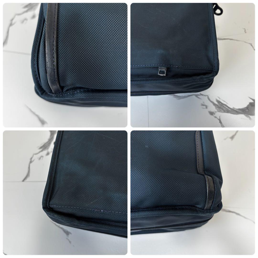 TUMI✨ ALPHA3 2WAY SHIPS別注　ビジネスバッグ　ネイビー