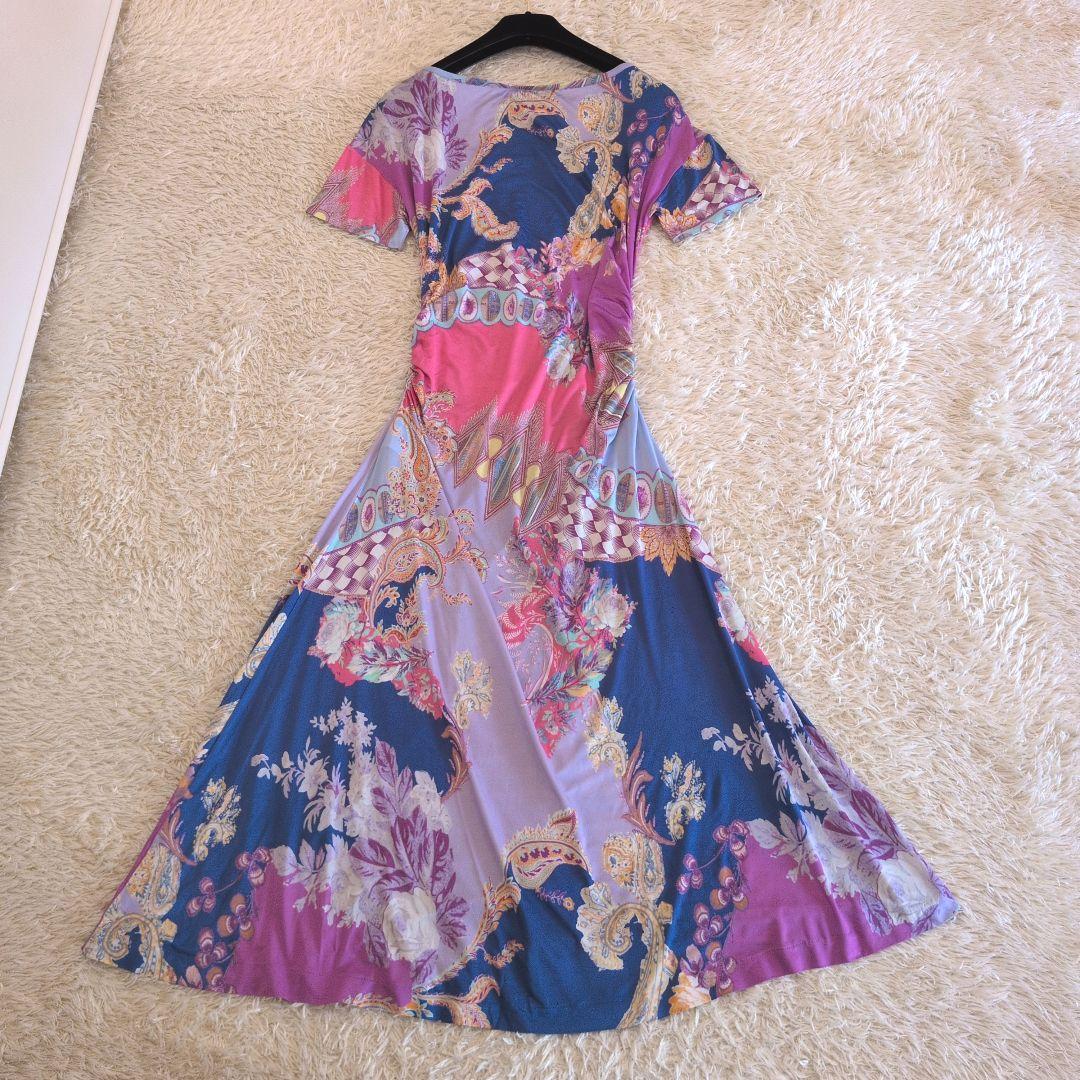 イタリア製★ETRO　ロングワンピース　花柄　size44