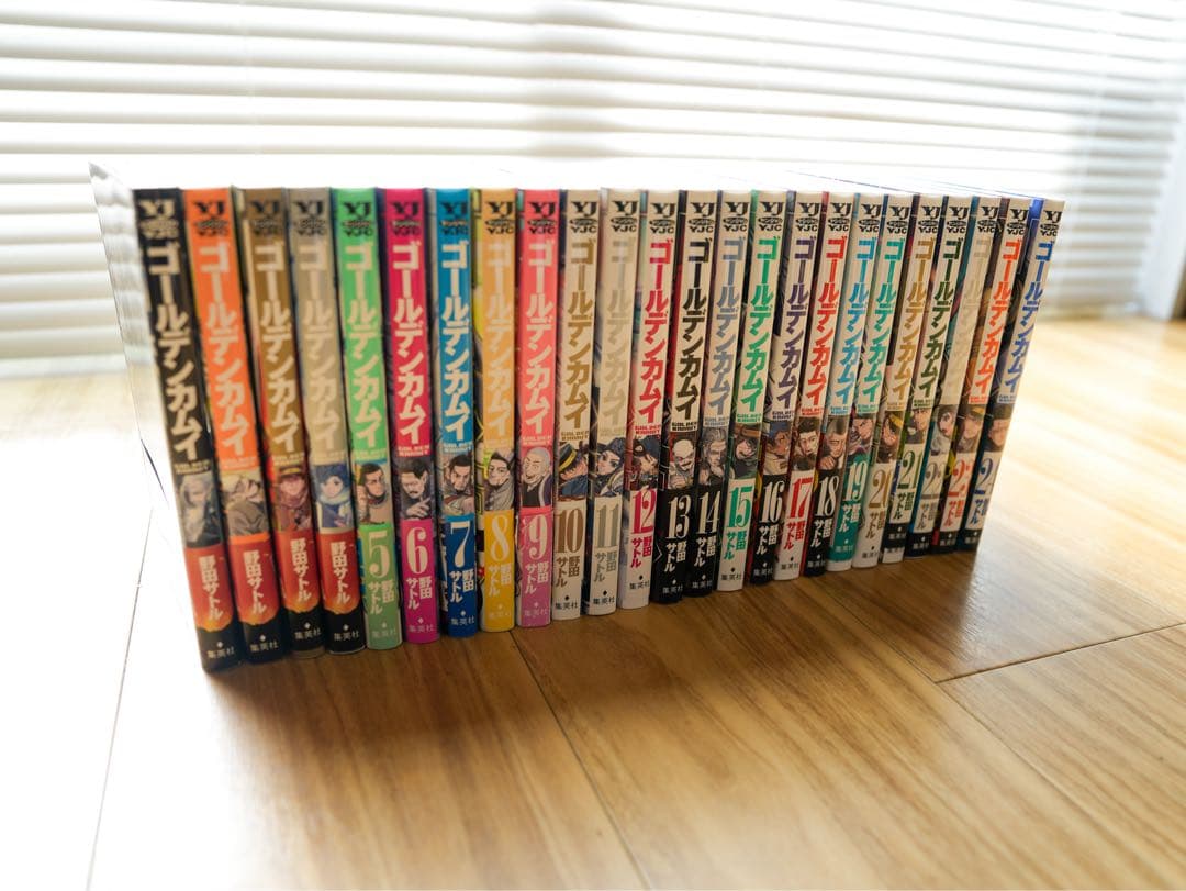 ゴールデンカムイ　1巻〜24巻セット　一部初版あり