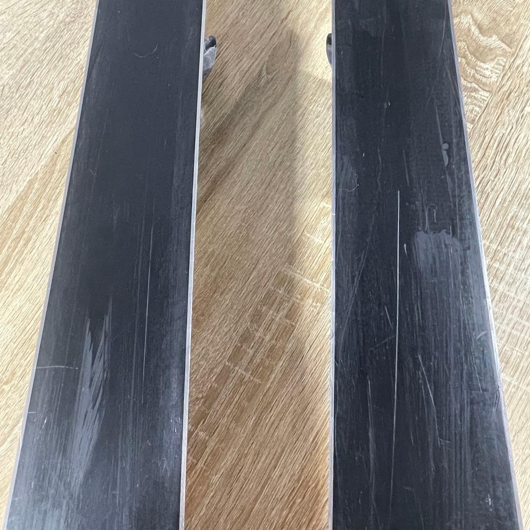 FISCHER150cm ROSSIGNOL24.5cmストック付きスキーセット