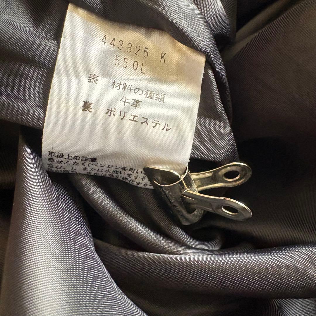 新品 Paul Smith レザーパンツ 牛革 裏地付 柔らかい 黒 30