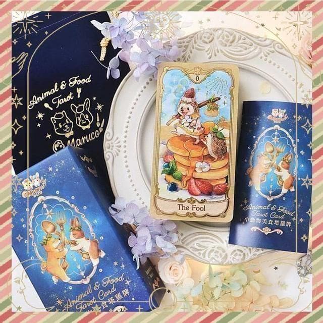 【正規品タロットカード】激かわイラスト✨日本未発売レア✨小動物と美食のタロット