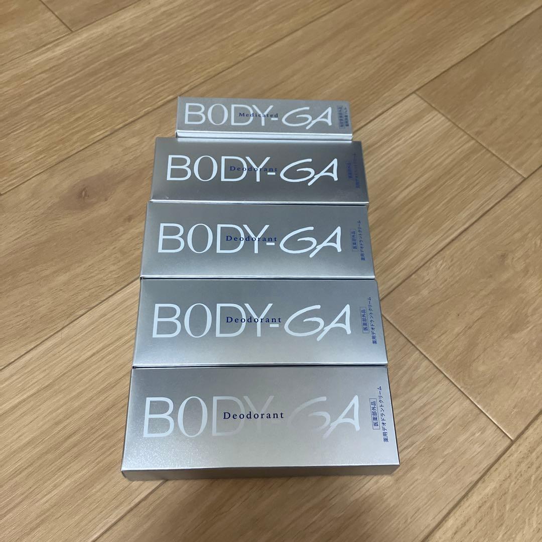 BODY-GA デオドラントクリーム 60g 5点セット