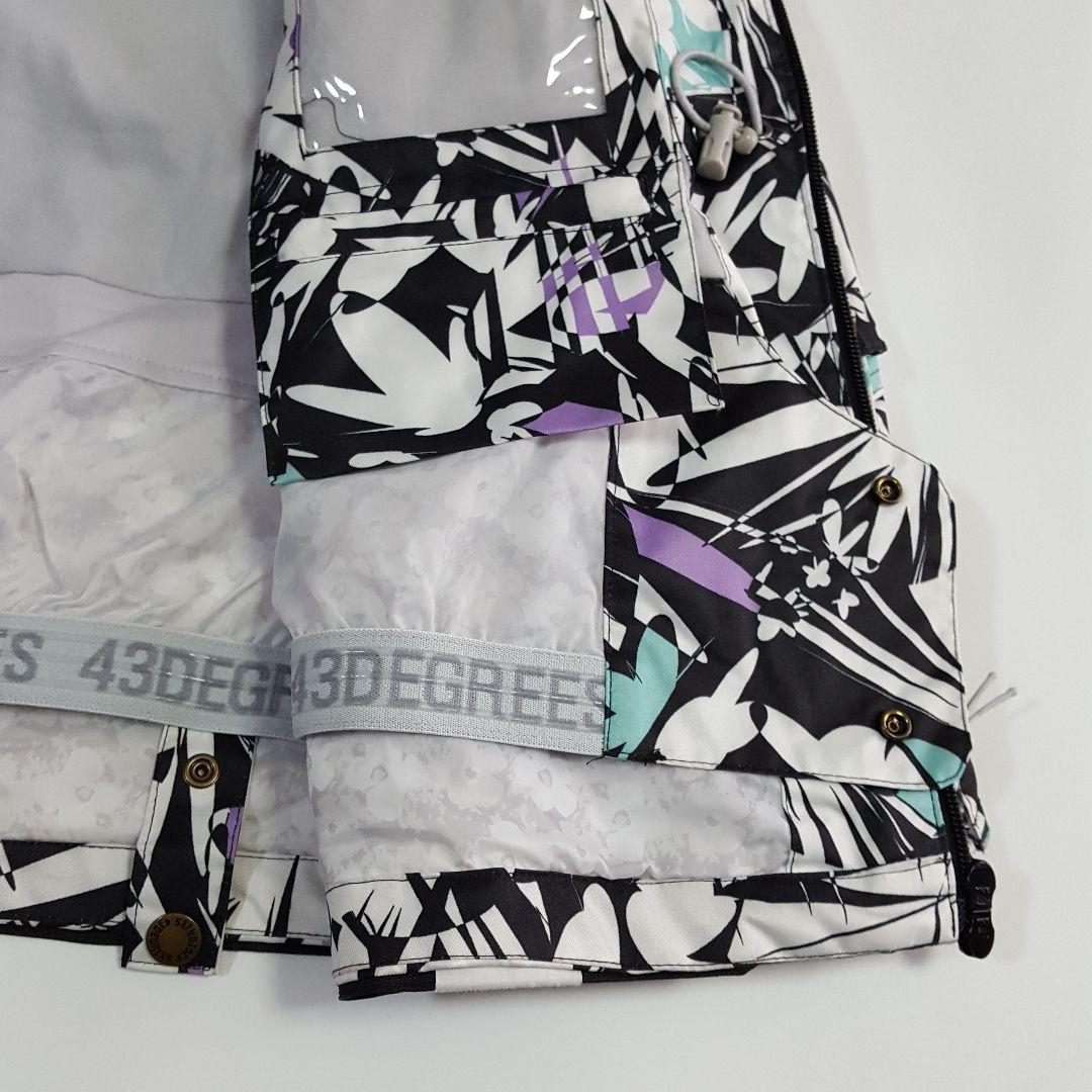 極美品　43DEGREES　レディース　スノーウェア　上下セット　スキースノボー