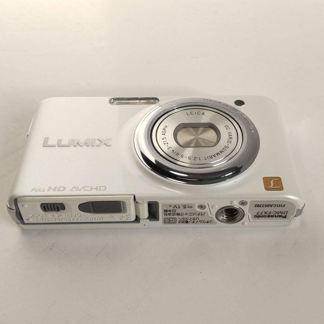 動作確認済み パナソニック LUMIX DMC-FX77 オールドコンデジ