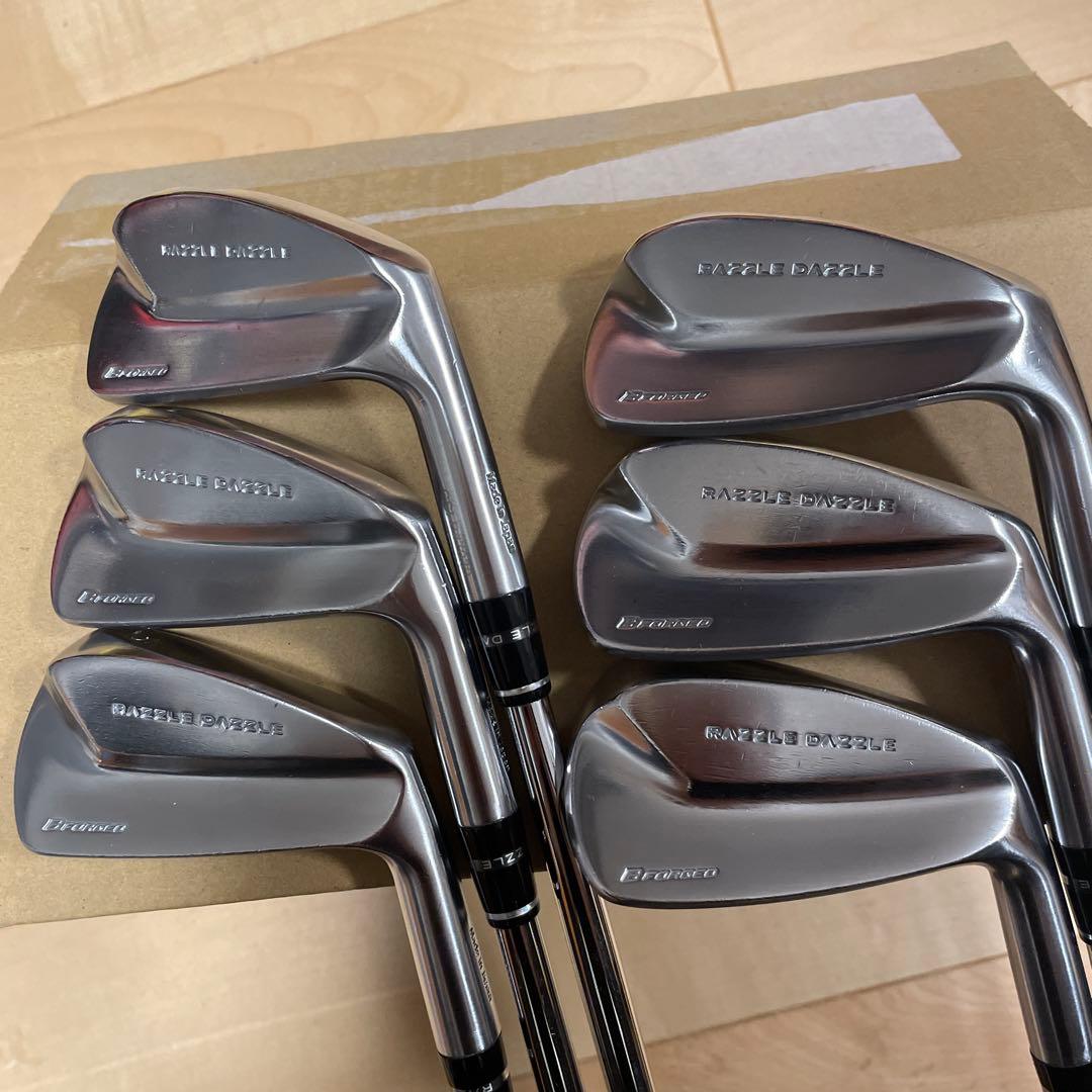 ラズルダズルcsi-b forged マッスルバック　ダイナミックゴールド