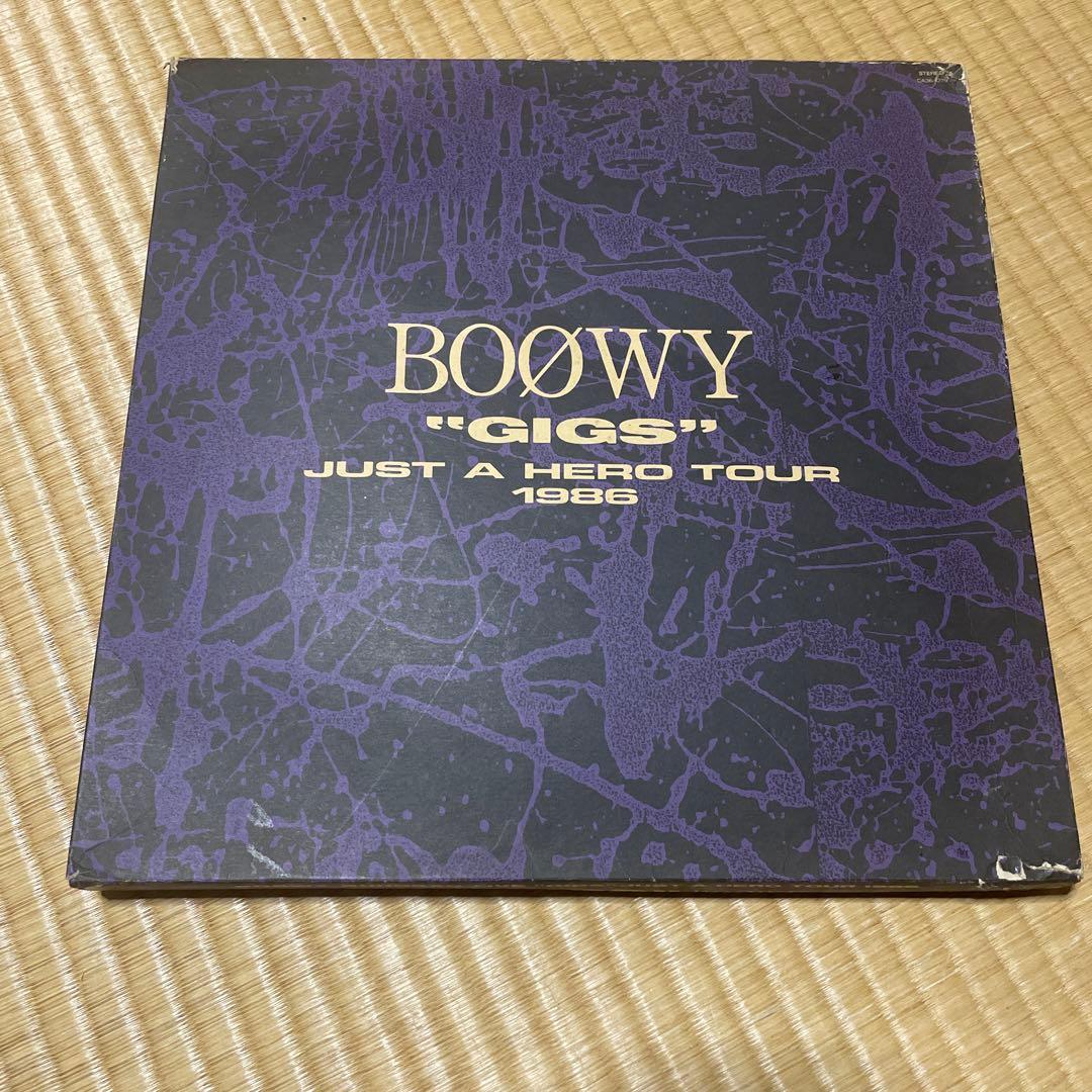 邦楽 G_vocallBOOWYGIGSJUSTA HERO tourCD