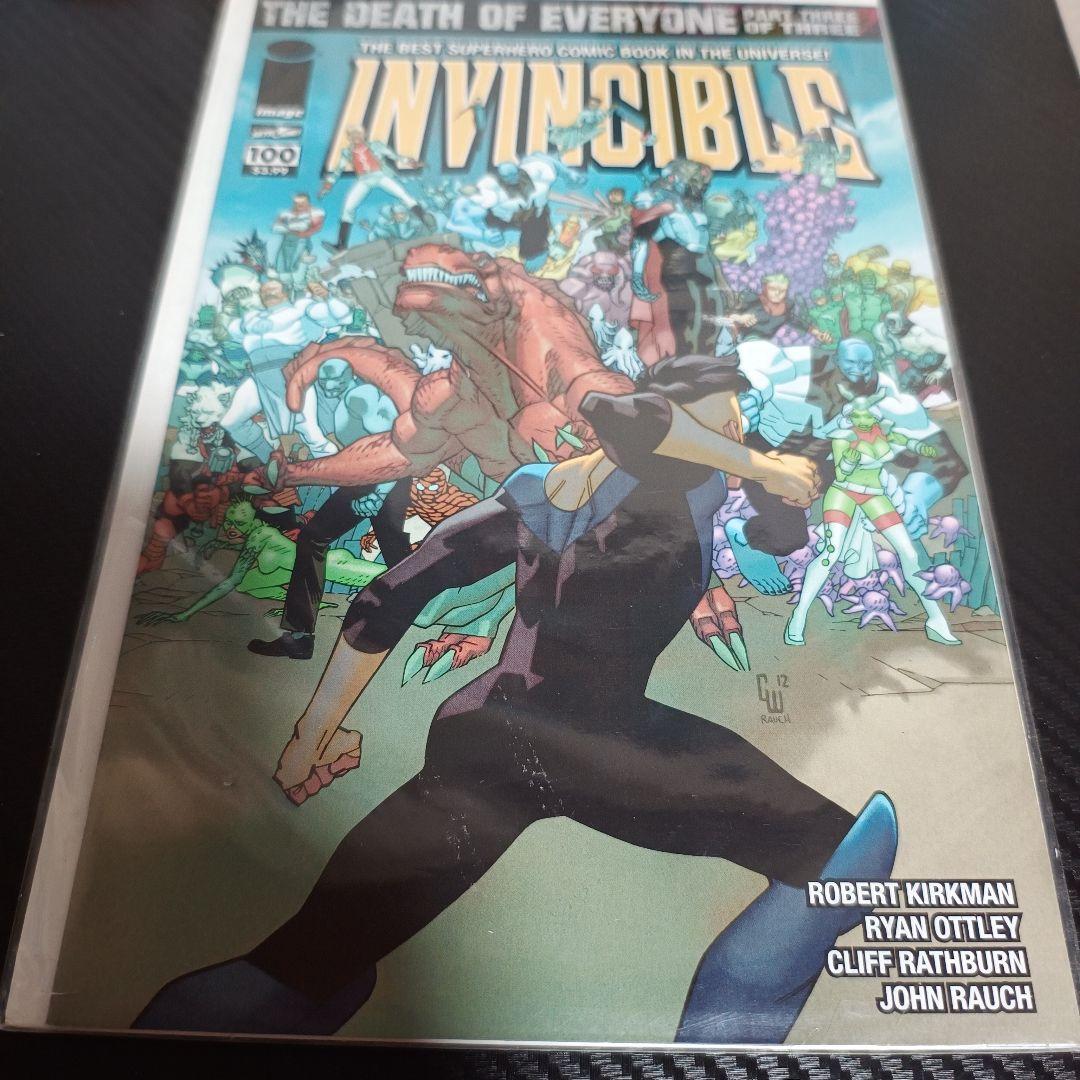 アメコミリーフ　INVINCIBLE # 100