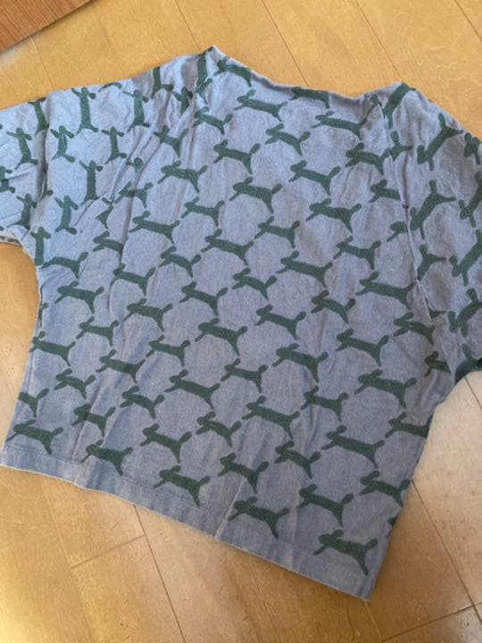 ミナペルホネン　run run runプルオーバー　5分袖